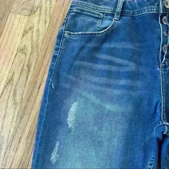 s.oliver girlfriend ankle distressed Jeans size 40 - Picture 8 of 10